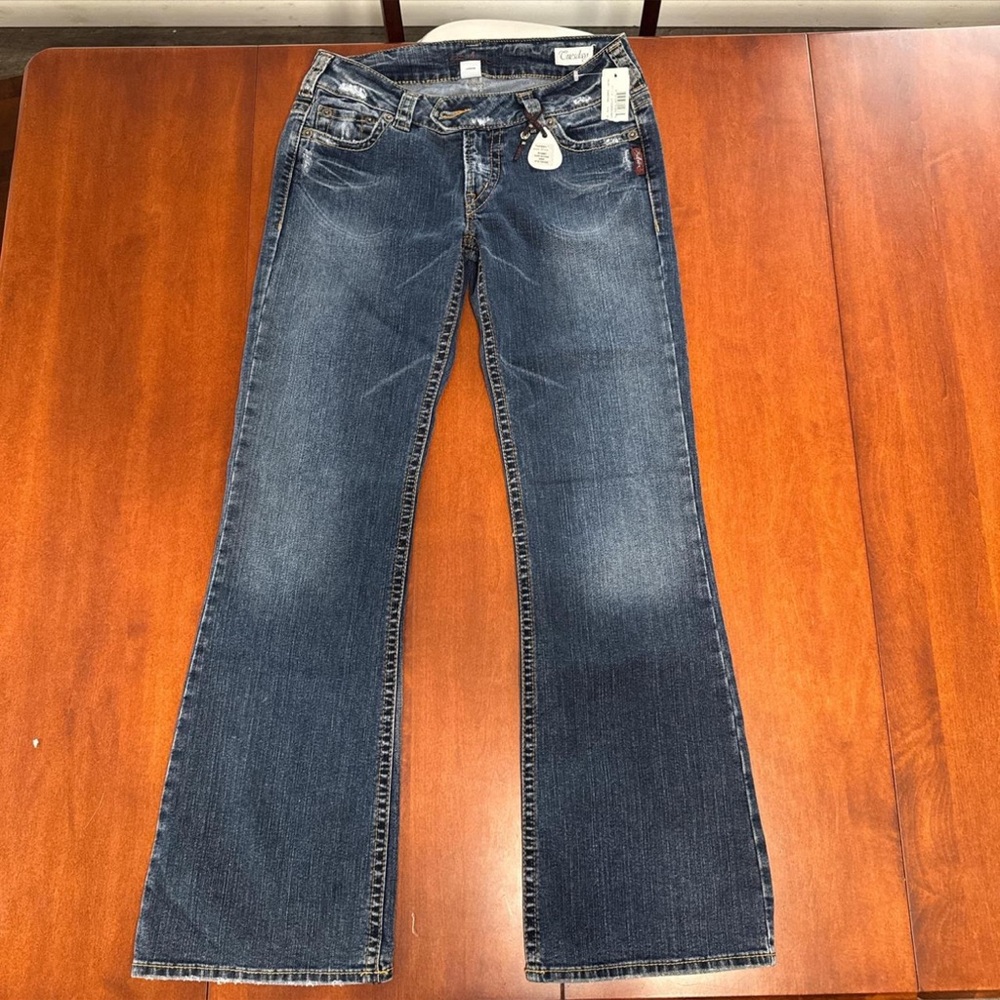 Silver Jeans Dark Blue Bootcut Denim
